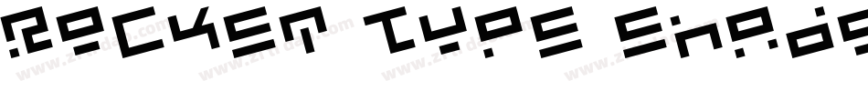Rocket Type Shadow Italic字体转换